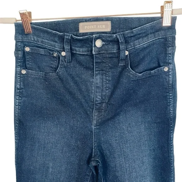 Point Sur 10” High Tower Strait Leg Jeans Size 28 - Picture 5 of 8